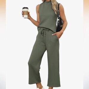 Olive Green Women's Jumpsuit